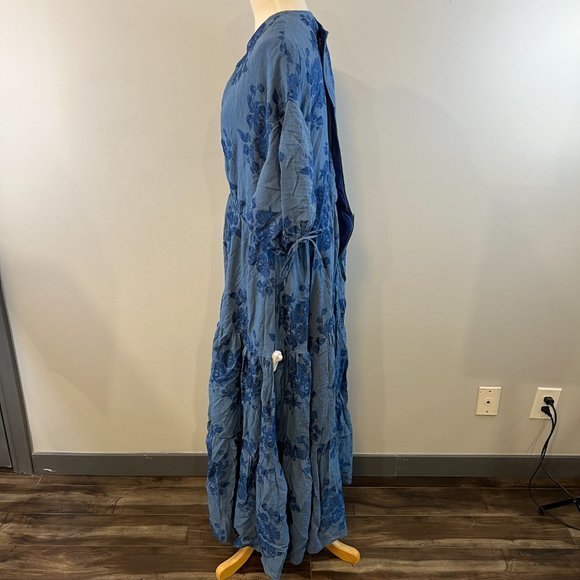 NWOT TED BAKER Zilda-Puff Sleeve Midi with Fixed Wrap‎ Front (5) - Picture 9 of 14